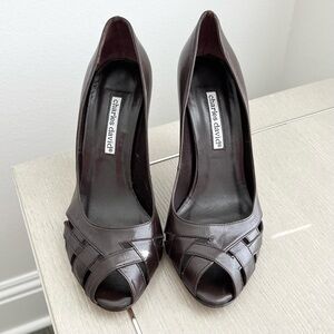 Charles David Peep Toe Pumps